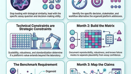 Organoid platforms must show where their assays are fit to decide